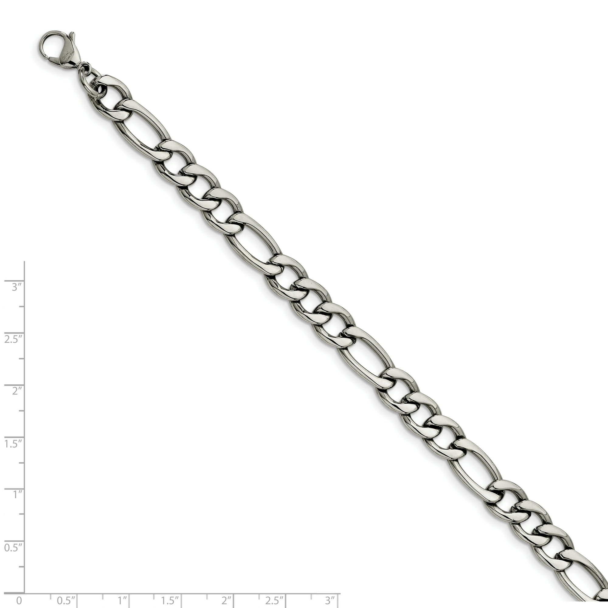 Stainless Steel 8.4mm 22in Figaro Chain Stainless Steel 8.4mm 22in Figaro Chain
